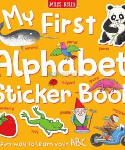 My First Alphabet Sticker Book 9781835150740