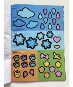 Colour & Sticker By Numbers Baby Animals 9781787728950
